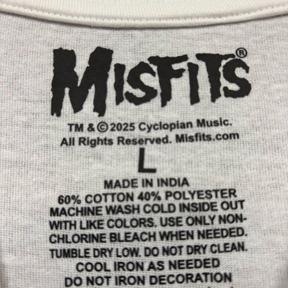 The Misfits American Psycho Ghost Horror Punk Band T-Shirt L - Picture 4 of 4